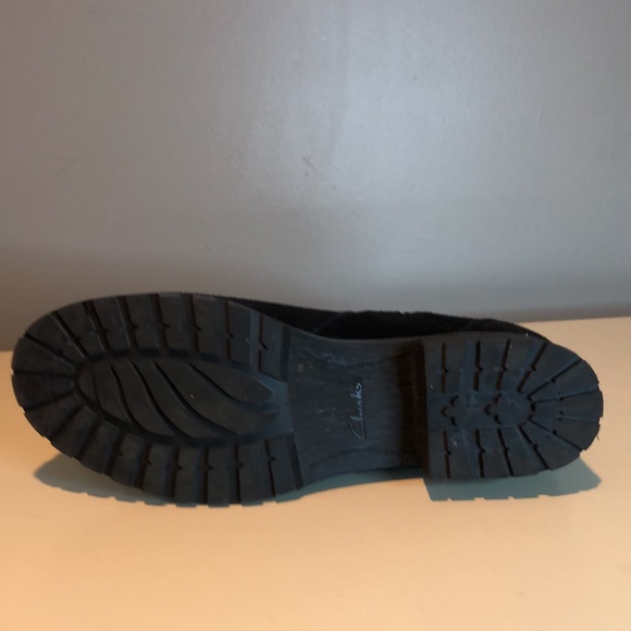 Clarks Ladies Smart Ankle Black Suede Boots "Marana Amber" - Picture 11 of 12